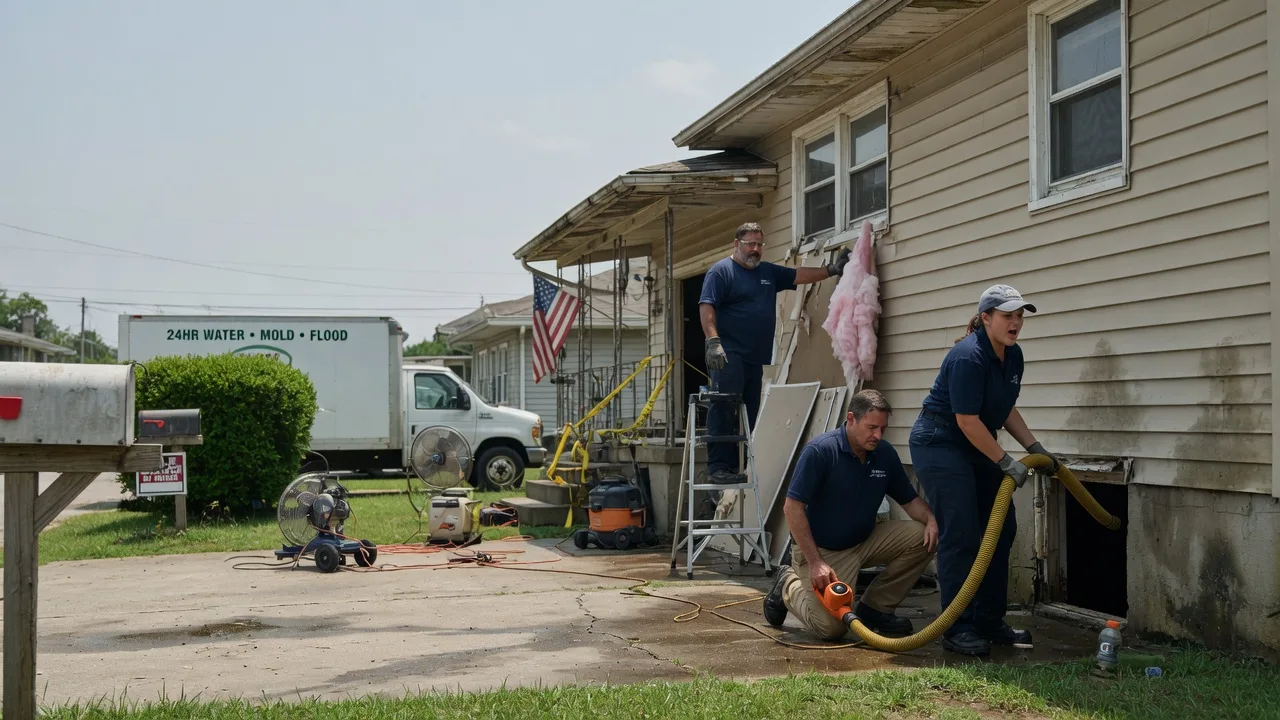 Water Damage Repair in Woodford, WI near me